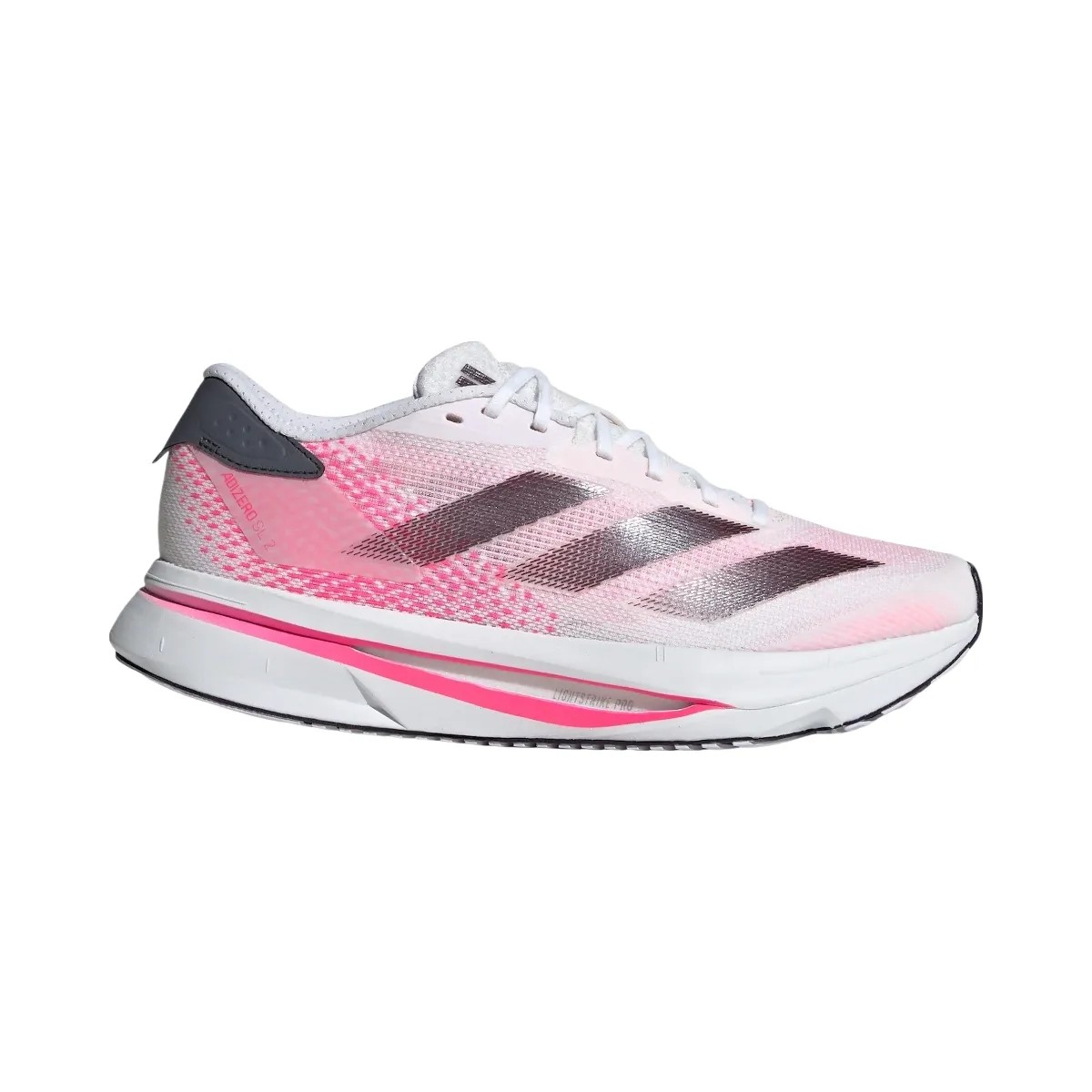 Adidas Adizero Sl2 Cloud White Aurora Met. Lucid Pink - HypeFly India View 1