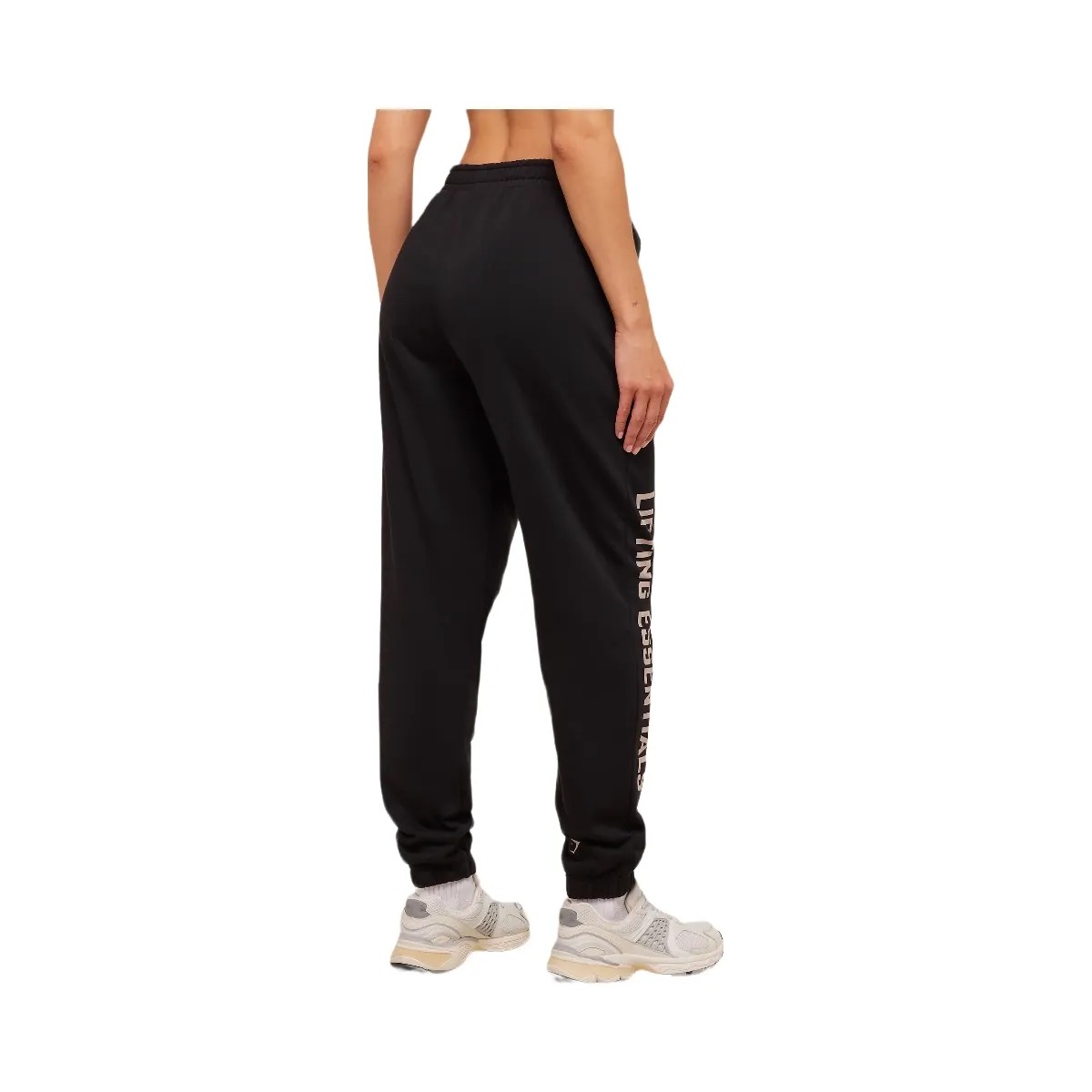 Gymshark Lifting Essentials Joggers - Black - HypeFly India View 2