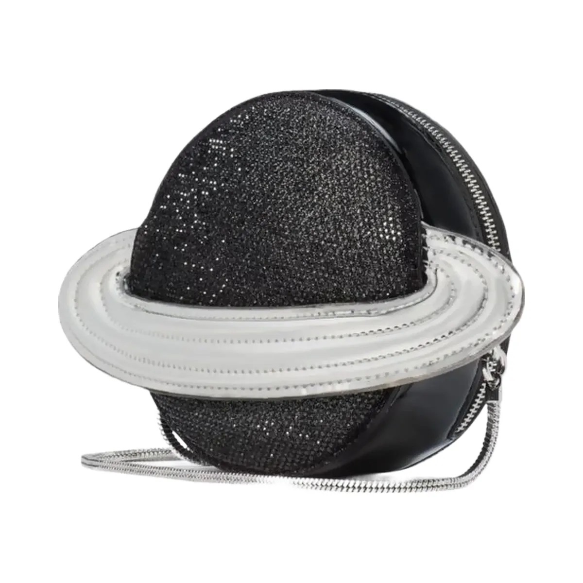 Kate Spade Out Embellished Metallic Micro Crossbody Black Multi - HypeFly India View 3