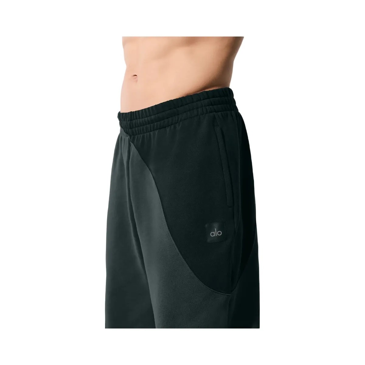 Alo Men's Make Waves Sweatpant - Charcoal Green Tonal - HypeFly India View 3
