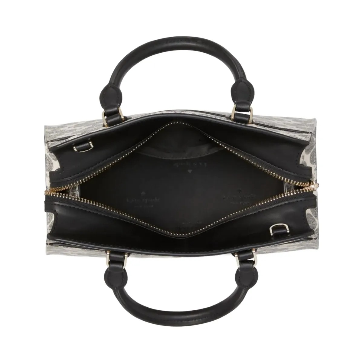 Kate Spade Signature Spade Flower Small Satchel Black Multi - HypeFly India View 4