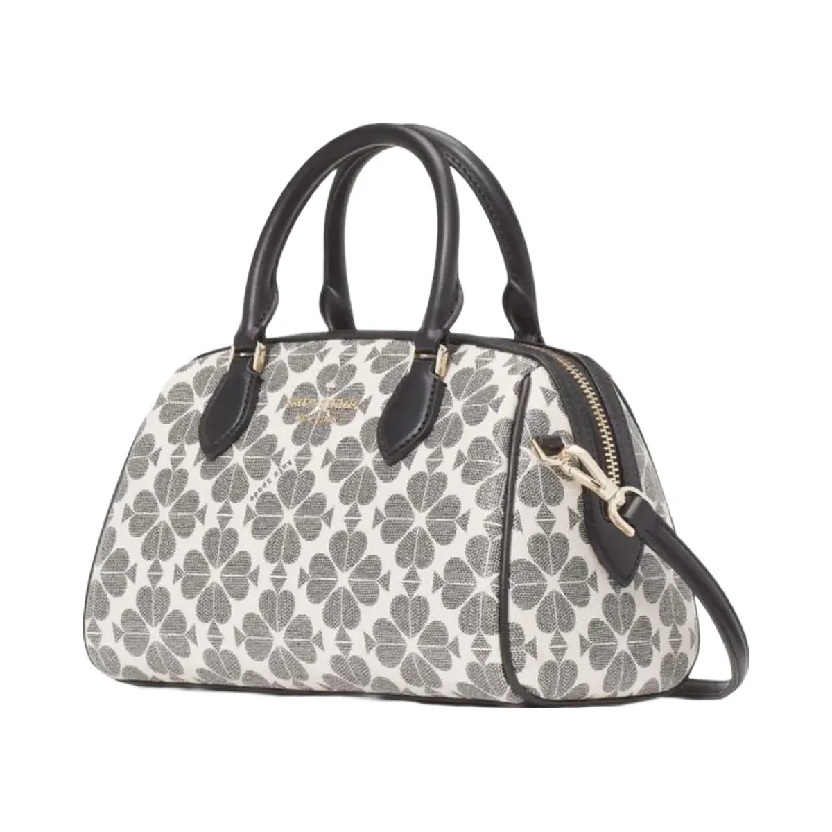 Kate Spade Flower Small Dolly Duffle Black Multi - HypeFly India View 3