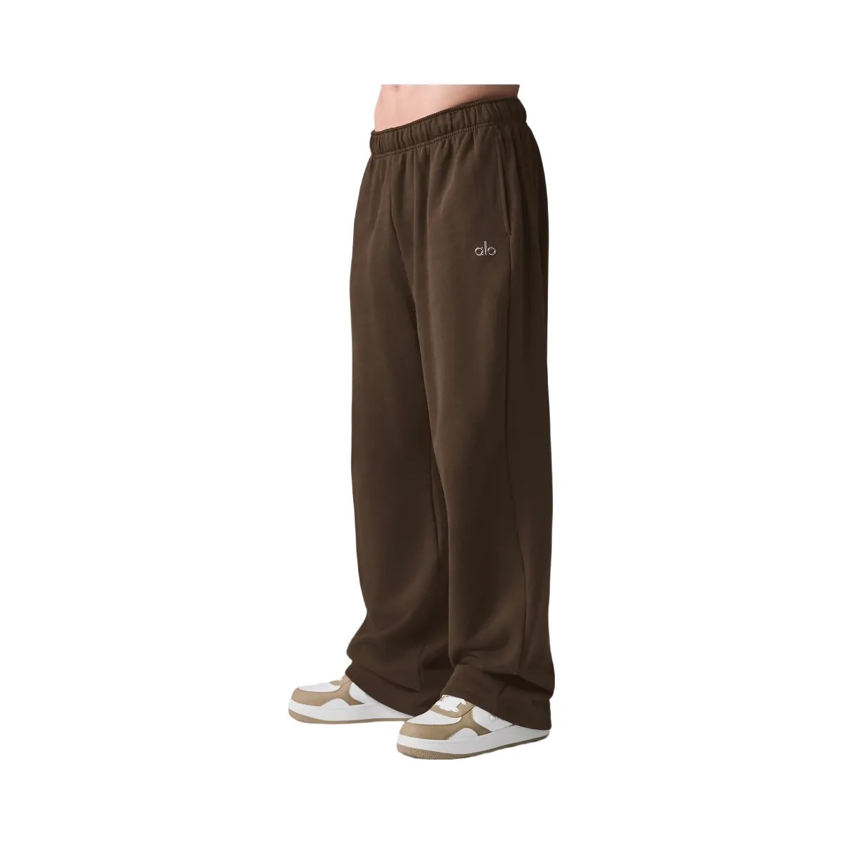 Alo Men's Accolade Straight Leg Sweatpant - Espresso - HypeFly India View 2