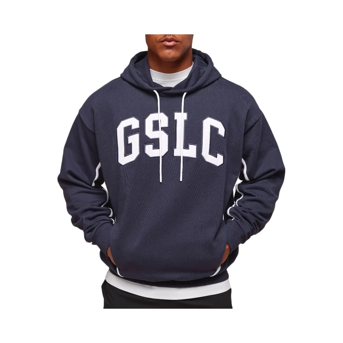 Gymshark GSLC Hoodie - Heavy Blue - HypeFly India View 4