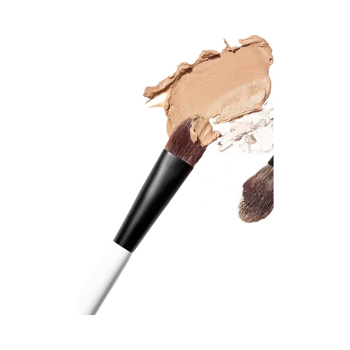 MAKEUP BY MARIO EF1 Dual-Ended Cream & Powder Brush - HypeFly India View 2