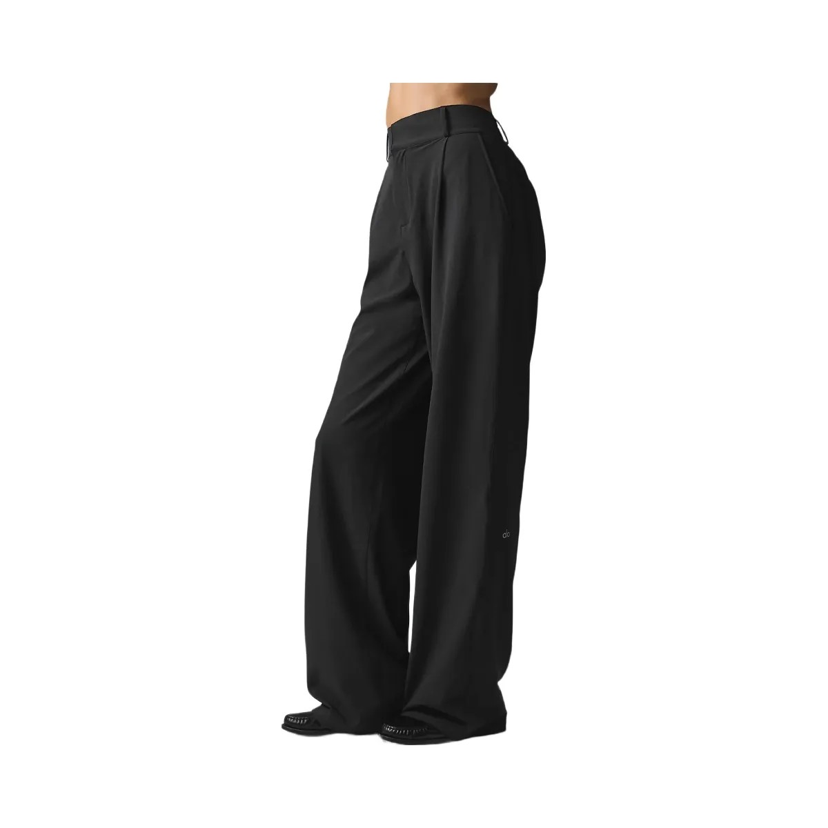 Alo Women's High-Waist Dreamscape Trouser (Regular) - Black - HypeFly India View 2