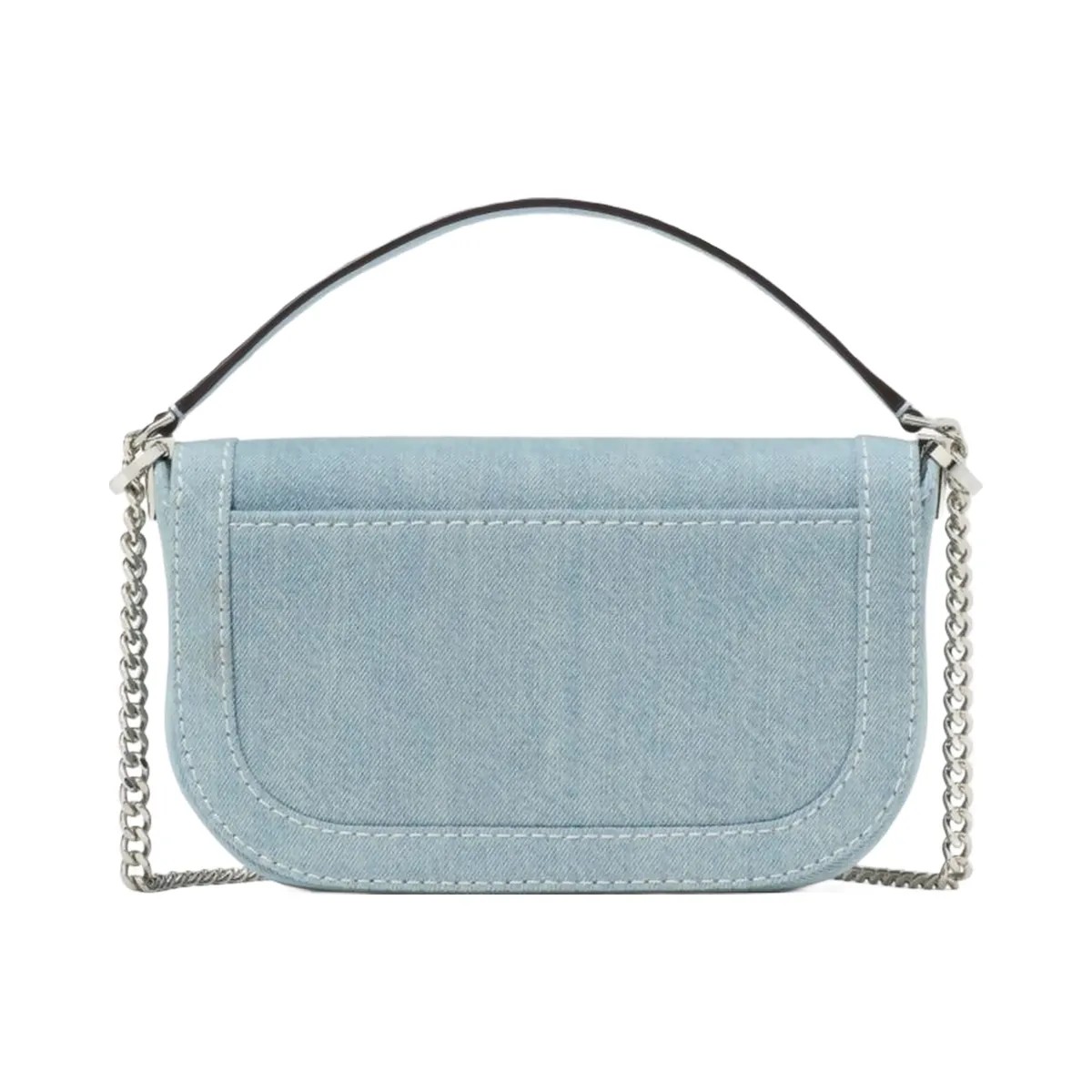 Kate Spade Krista Denim Chain Crossbody Blue Multicolor - HypeFly India View 5