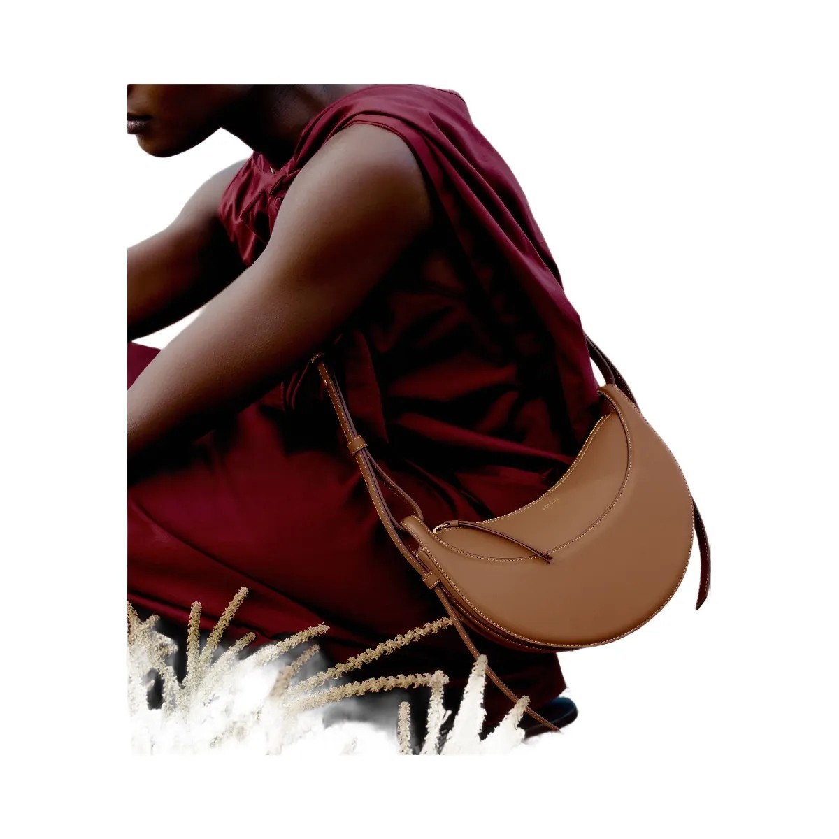 Polene Numero Dix Smooth Camel - HypeFly India View 2