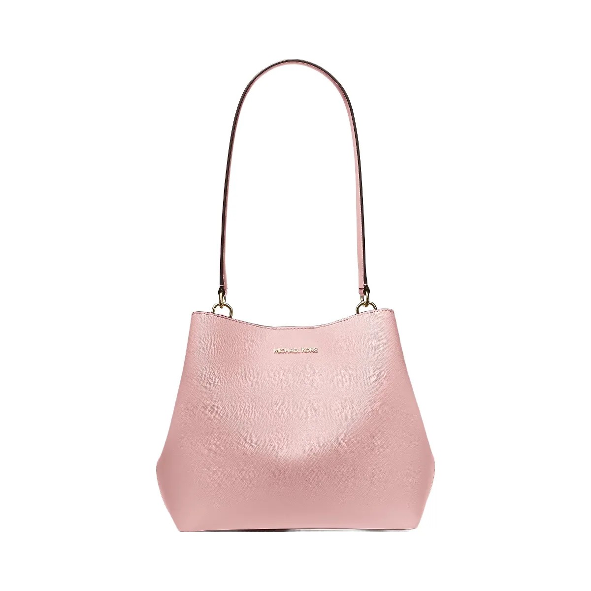 Michael Kors Pratt Medium Shoulder Bag Powder Blush - HypeFly India View 1