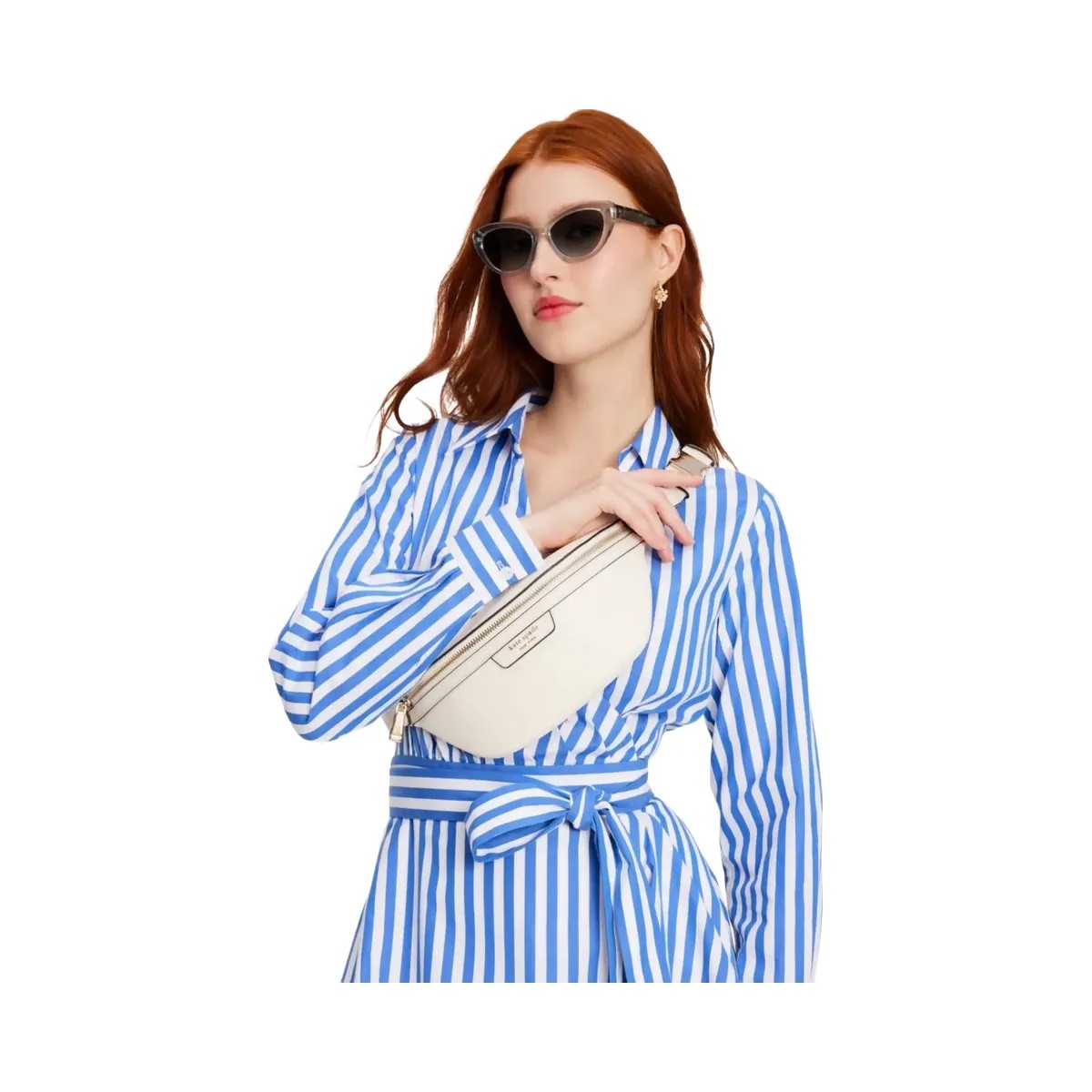 Kate Spade Hudson Belt Bag Parchment - HypeFly India View 2