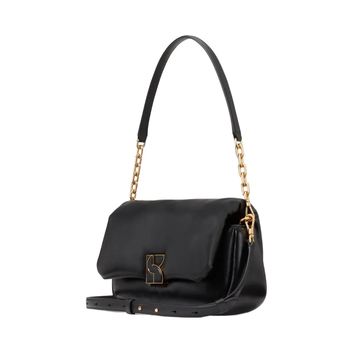 Kate Spade Dakota Puffy Leather Crossbody Black - HypeFly India View 4