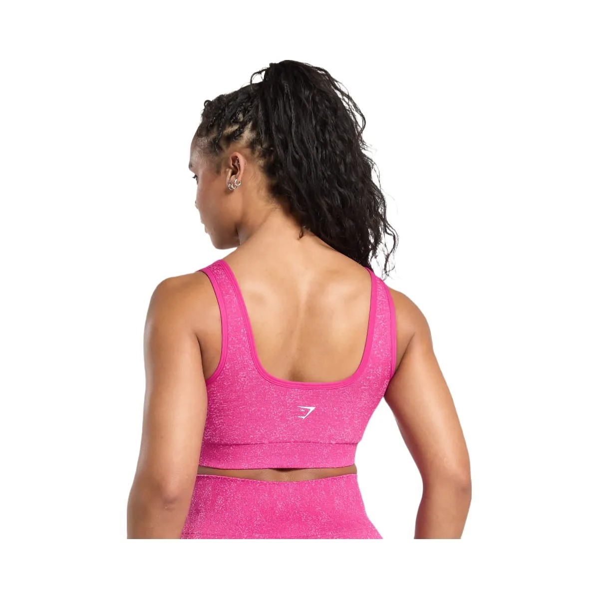 Gymshark Adapt Fleck Sports Bra - Winning Pink/Sour Pink - HypeFly India View 2
