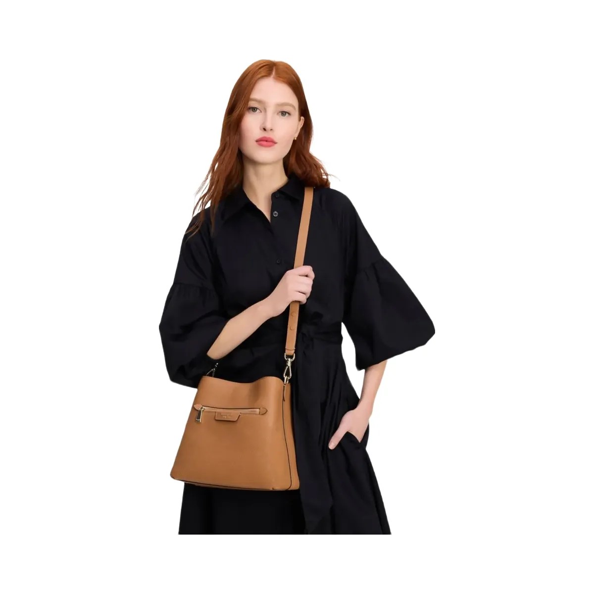 Kate Spade Hudson Pebbled Leather Shoulder Bag Bungalow - HypeFly India View 2