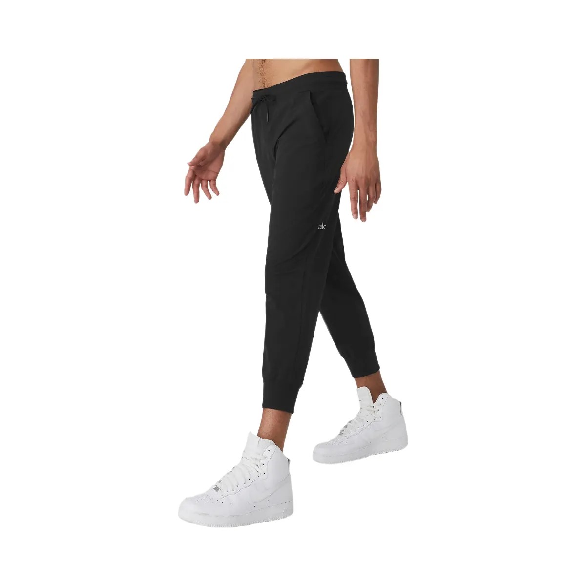 Alo Men's Co-Op 7/8 Pant - Black - HypeFly India View 3