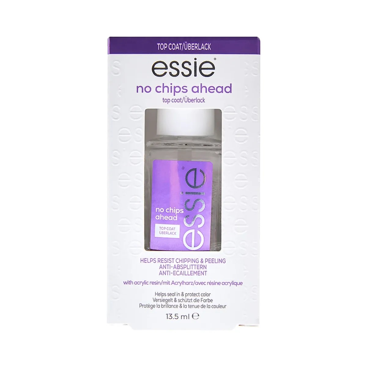 Essie No Chips Ahead Top Coat - Chip Resistant Nail Polish - HypeFly India View 2