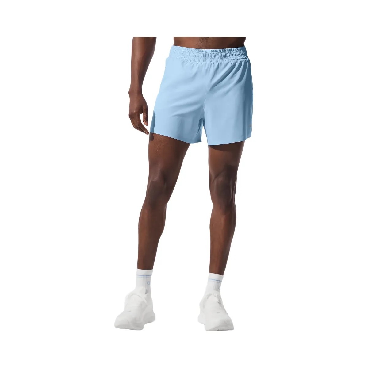 Alo Men's 5" Adapt Running Short - Seashell Blue - HypeFly India View 6