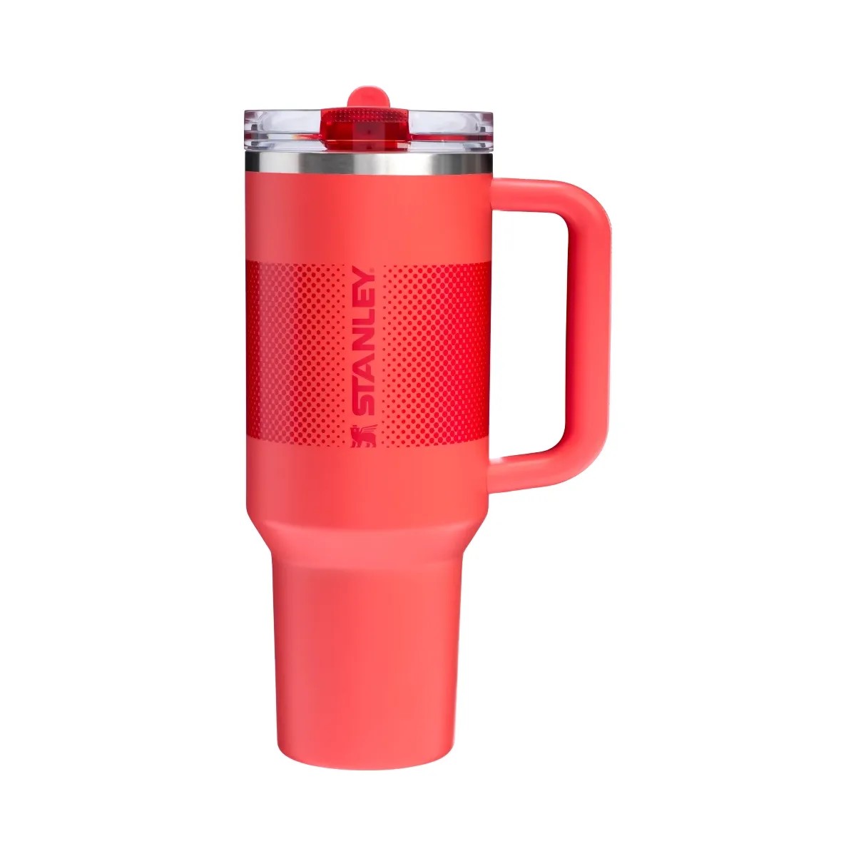 Stanley Quencher ProTour Flip Straw Tumbler (40OZ) Hot Coral Fade - HypeFly India View 1