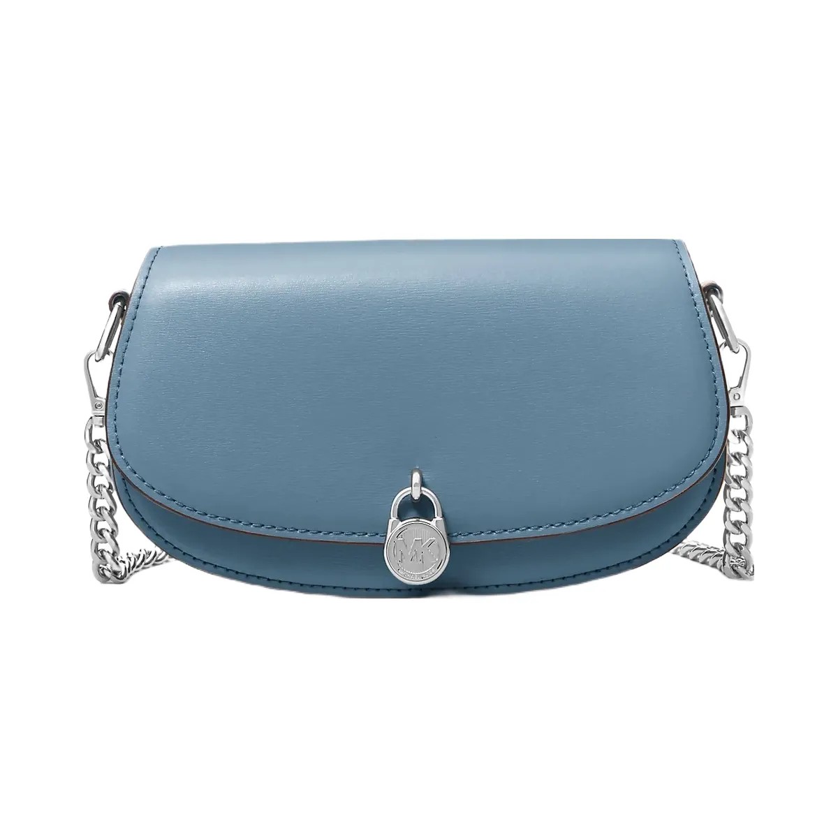 Michael Kors Mila Small Leather Convertible Crossbody Bag Cornflower - HypeFly India View 1