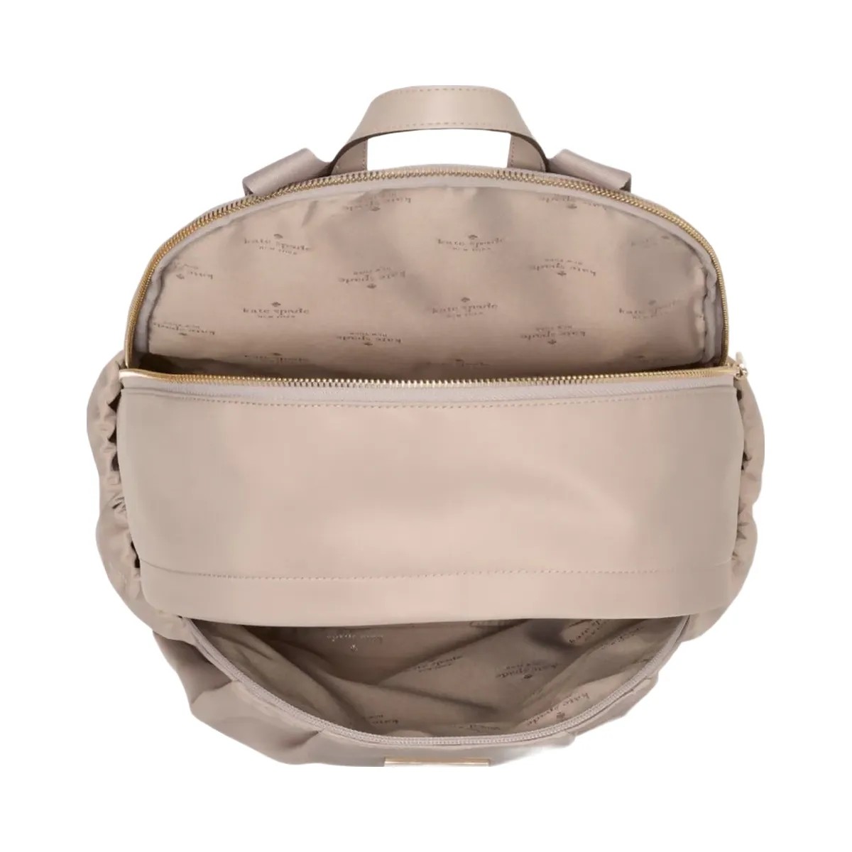 Kate Spade Carter Nylon Large Backpack Cozy Grey - HypeFly India View 4