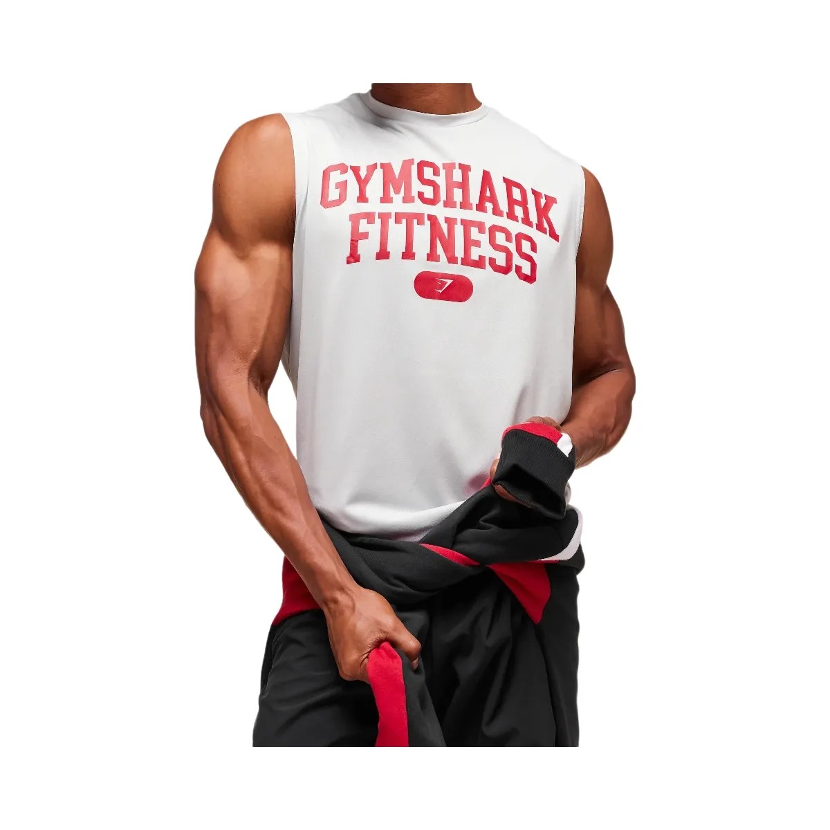 Gymshark Campus Tank - Light Grey - HypeFly India View 4