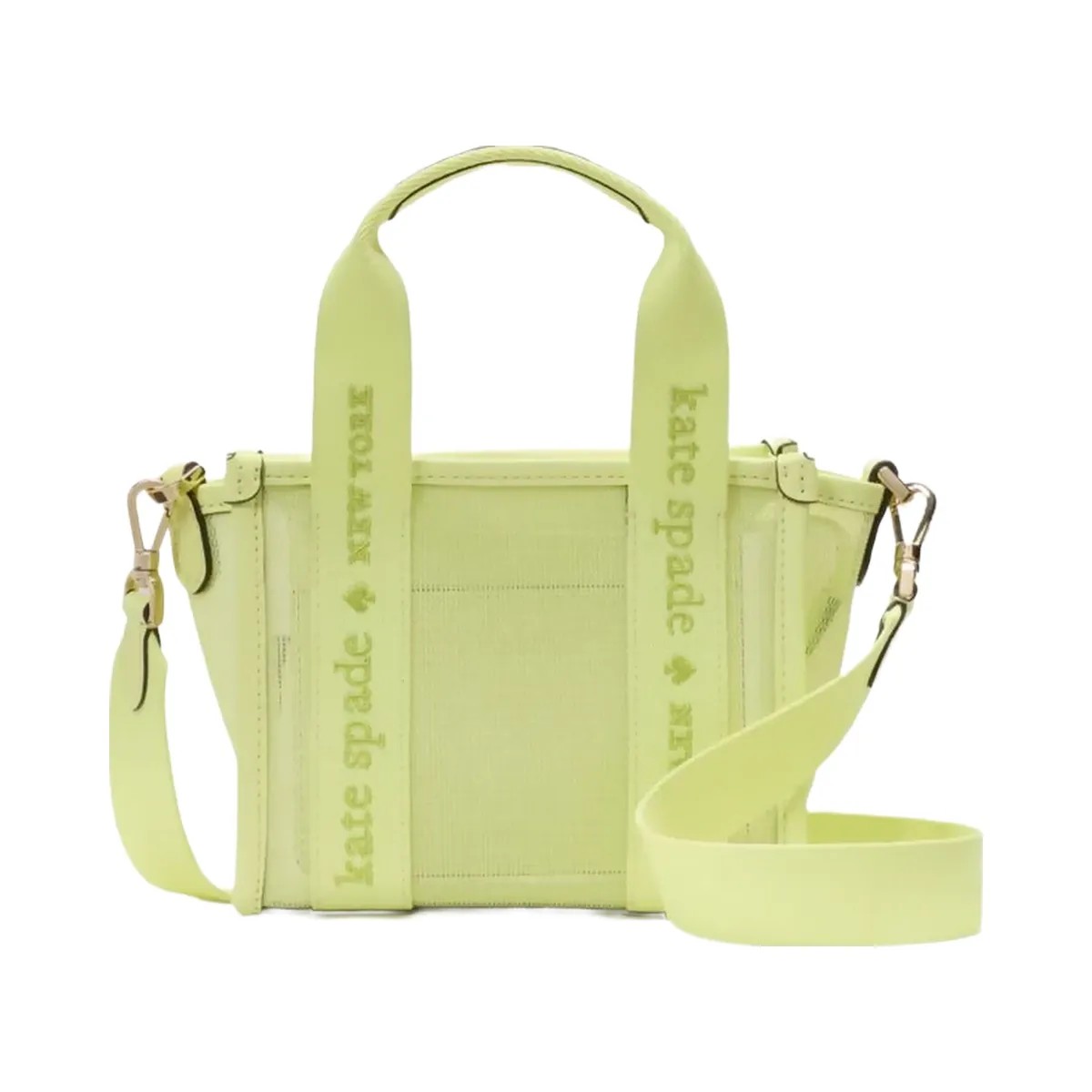 Kate Spade Kip Mesh Mini Tote Melon Rind - HypeFly India View 1