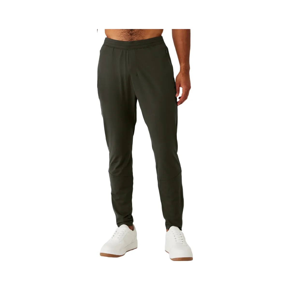 Alo Men's Conquer React Performance Pant - Stealth Green - HypeFly India View 1