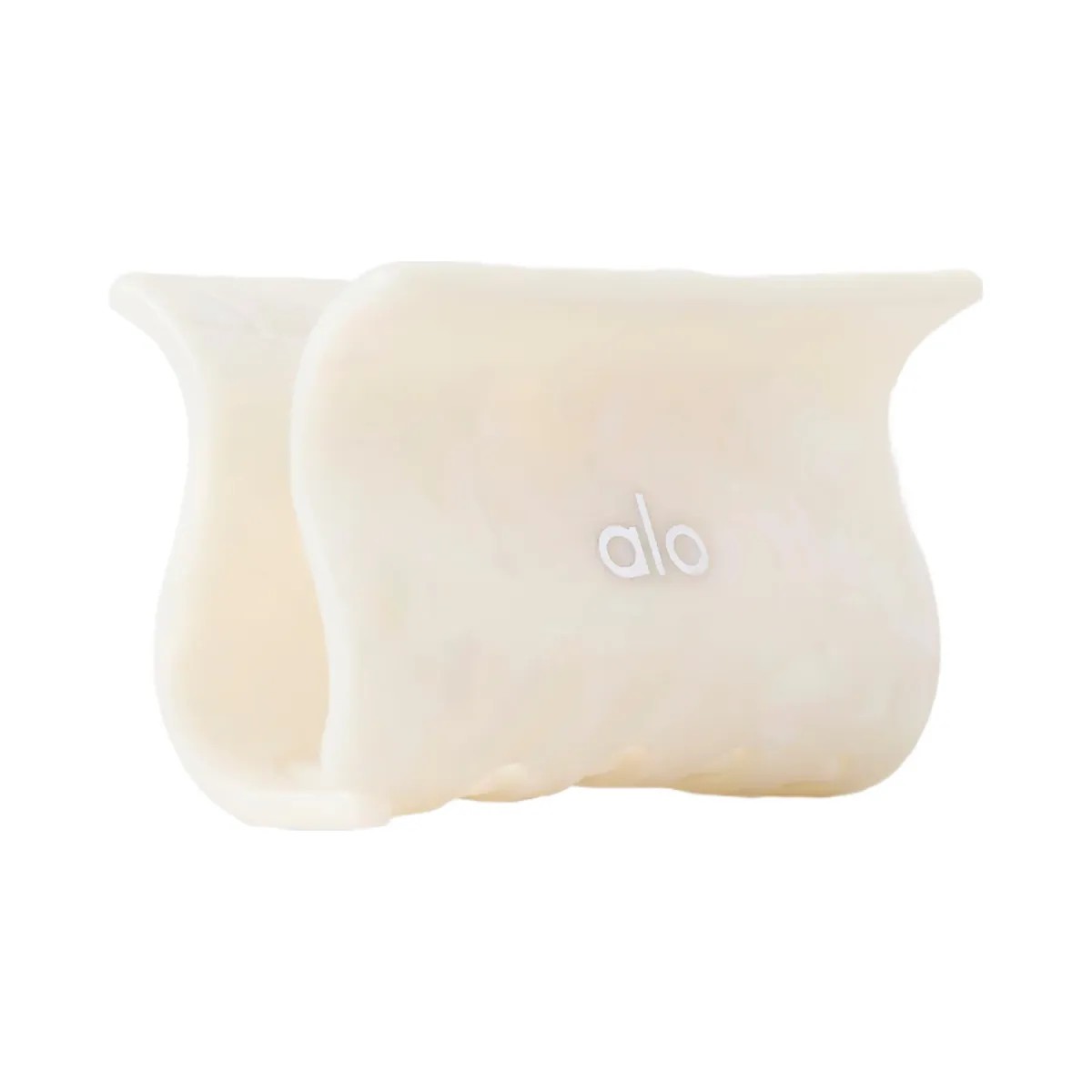 Alo Effortless Claw Clip - White Pearl - HypeFly India View 1