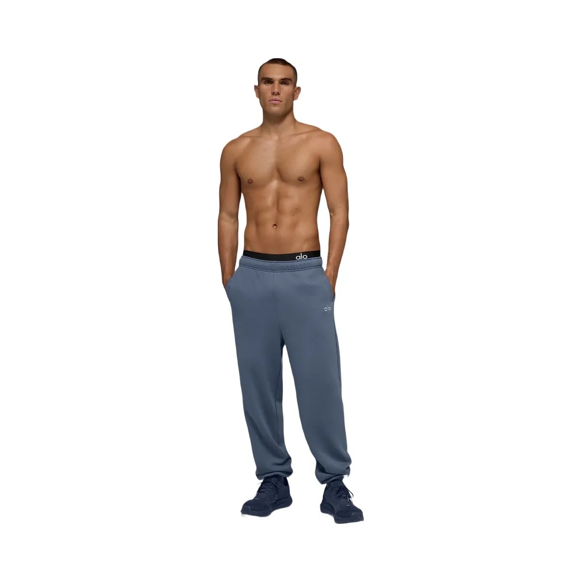Alo Men's Accolade Sweatpant - Bluestone - HypeFly India View 1