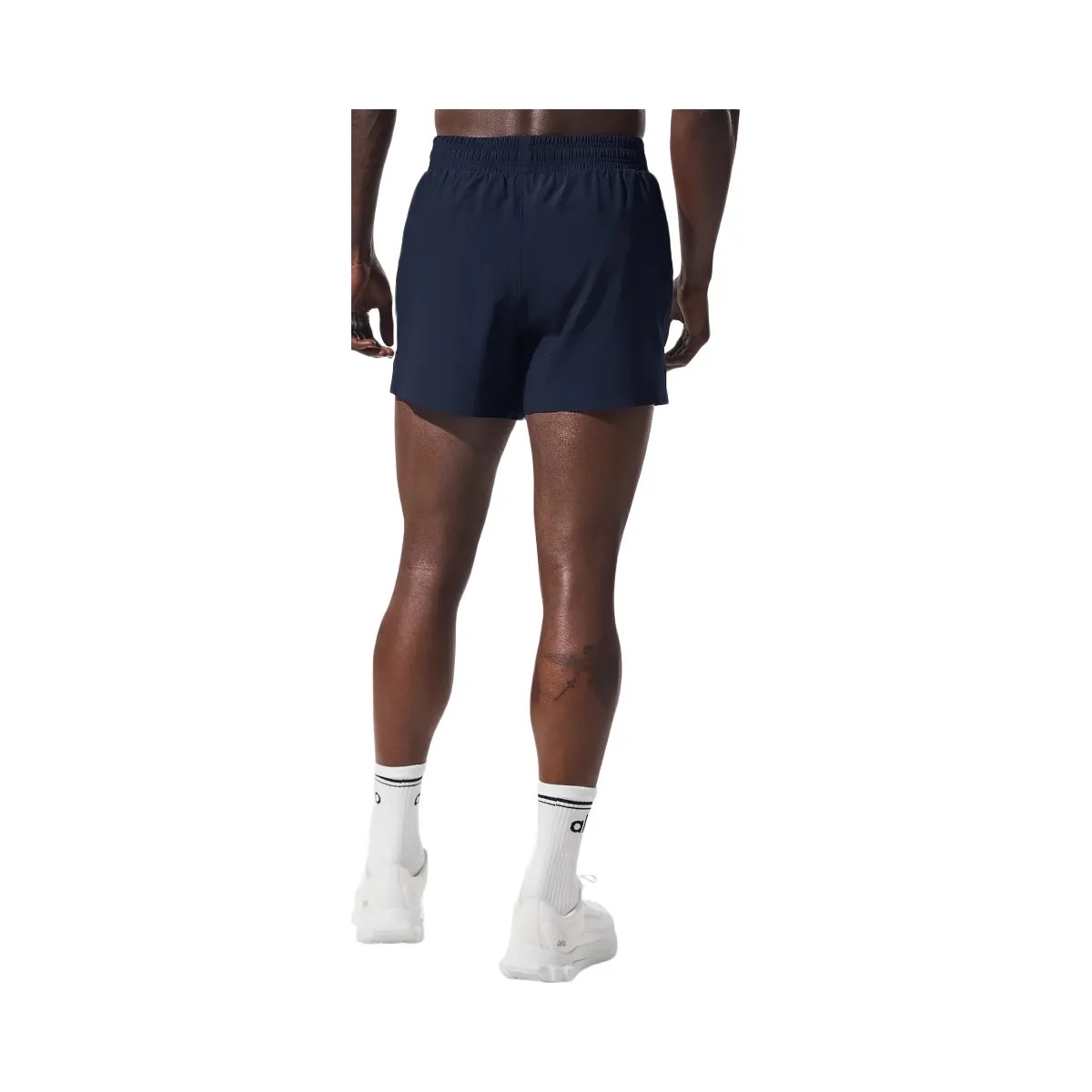 Alo Men's 5" Adapt Running Short - Navy - HypeFly India View 4
