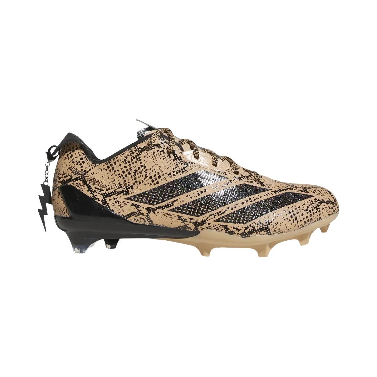 Adidas Adizero Electric Ii 7V7 Warm Sandstone Core Black Preloved Bronze - HypeFly India View 1