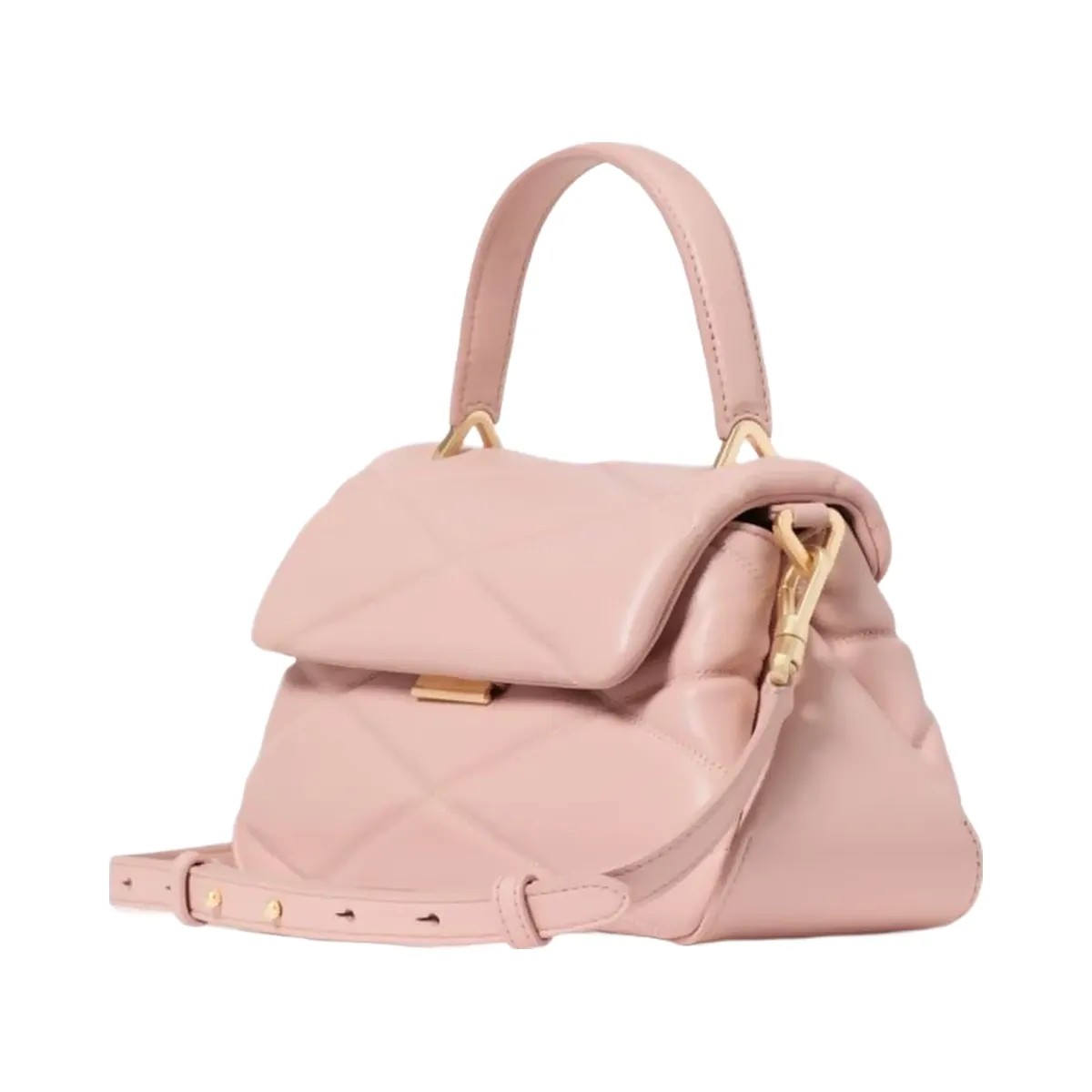 Kate Spade Grace Quilted Top Handle Bag Rose Smoke - HypeFly India View 1