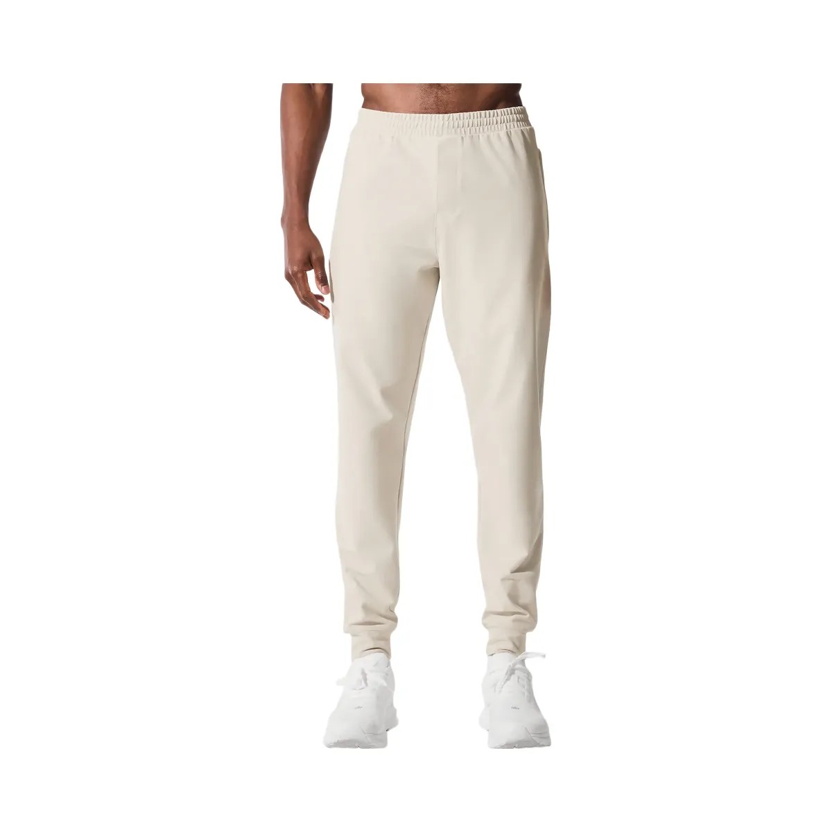 Alo Men's Conquer Max Performance Jogger - Bone - HypeFly India View 2