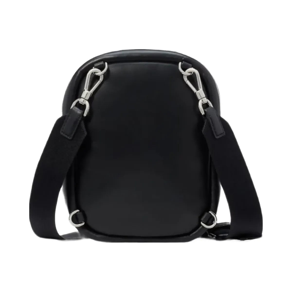 Kate Spade Label Small Convertible Crossbody Black - HypeFly India View 5