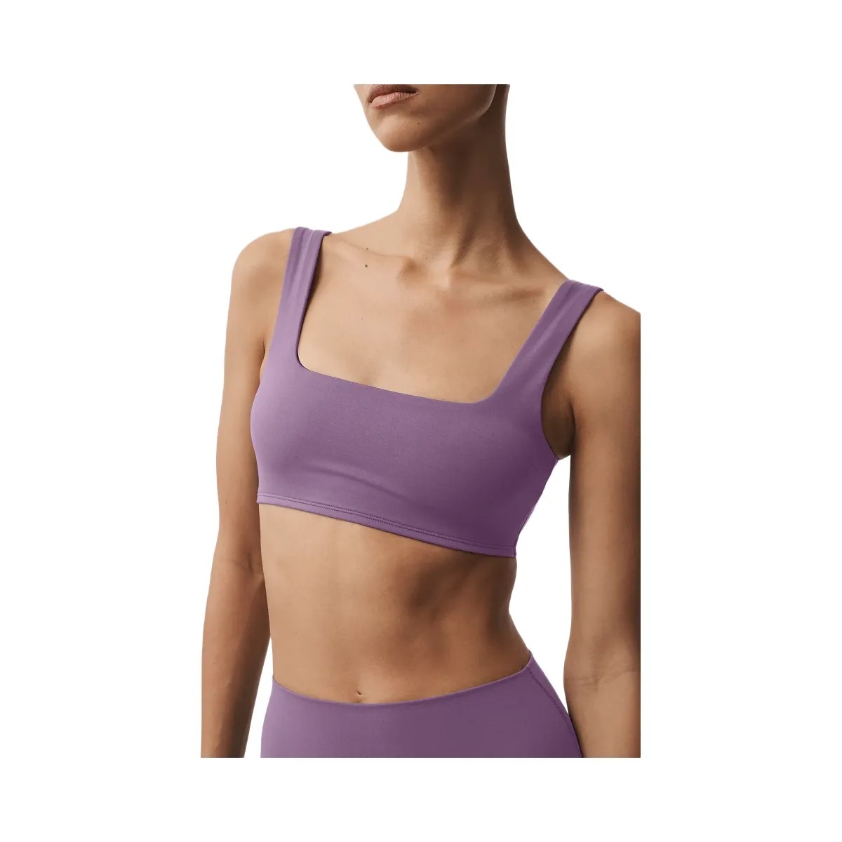 Alo Women's Softsculpt Precision Bra - Plum Kiss - HypeFly India View 2