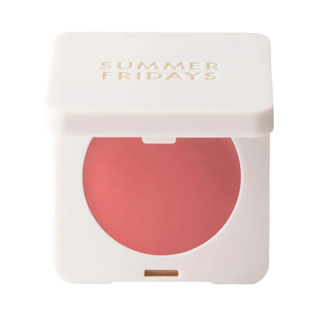 Summer Fridays Blush Butter Balm Hydrating Cream Blush with Peptides 'Soft Strawberry - neutral pink' - HypeFly India View 1