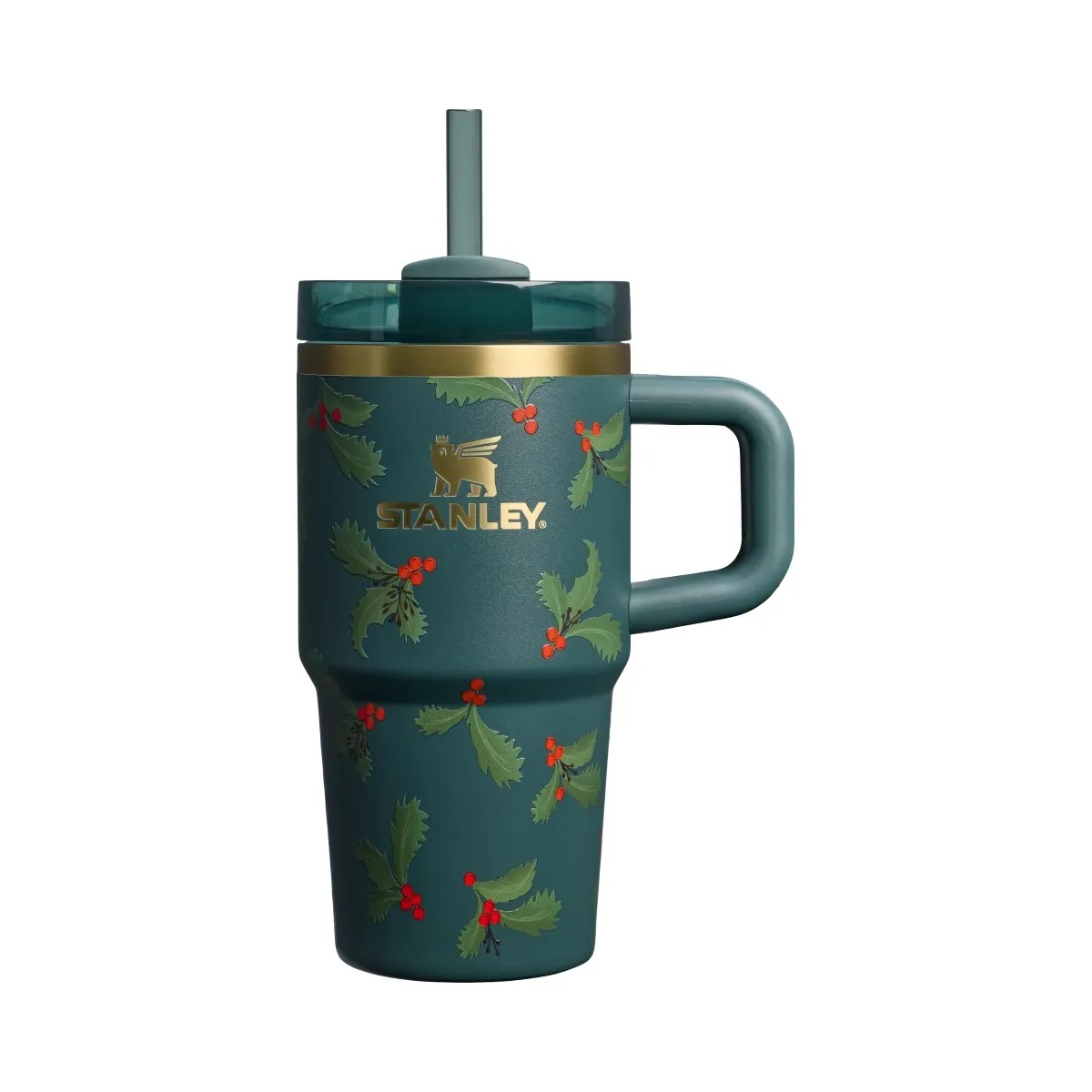 Stanley Cheers and Cheer Quencher H2.O FlowState Tumbler (20OZ) Holiday Botanical - HypeFly India View 1