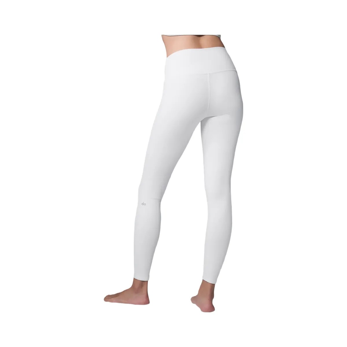 Alo Women's High-Waist Airbrush Legging - White - HypeFly India View 3