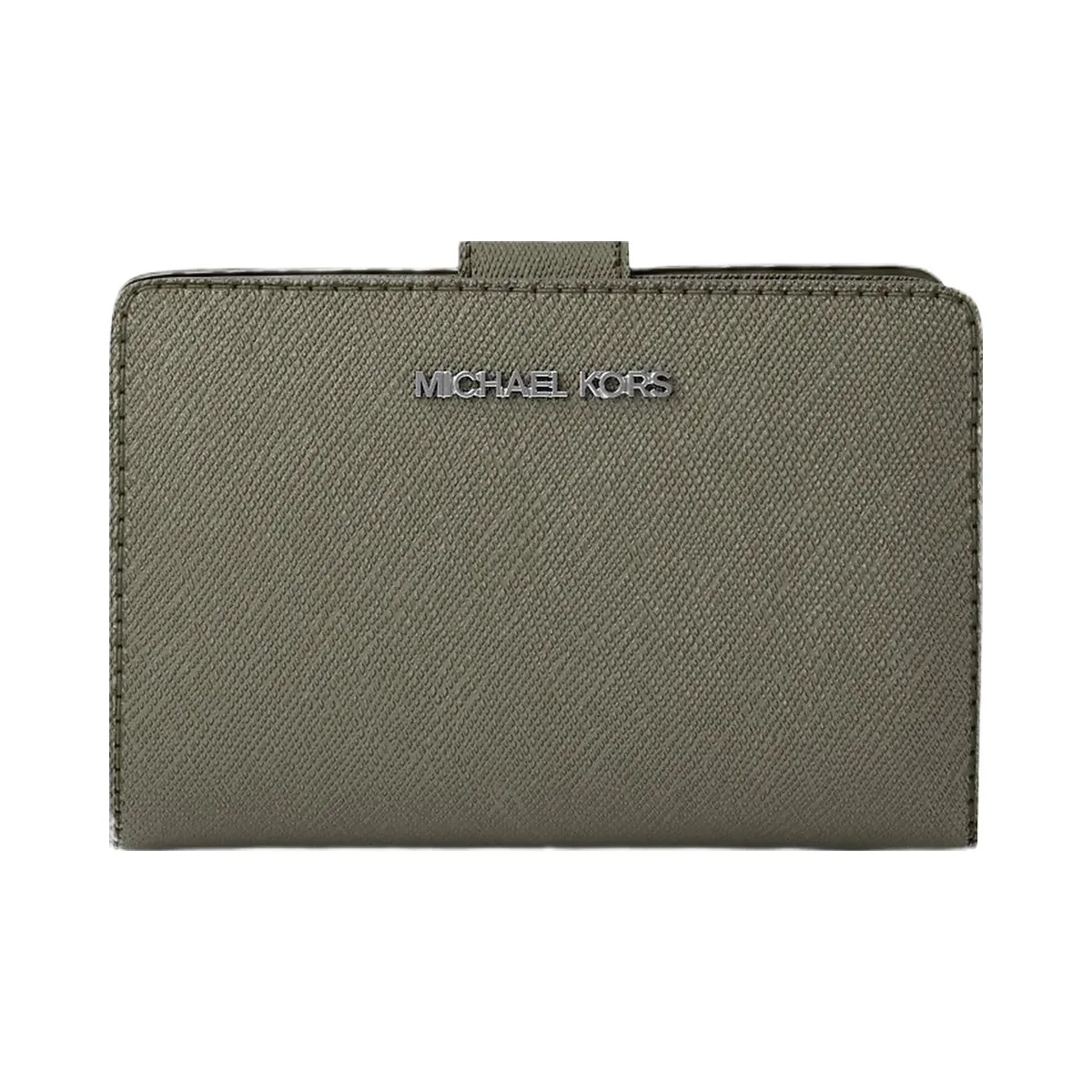 Michael Kors Medium Saffiano Leather Wallet Olive - HypeFly India View 1