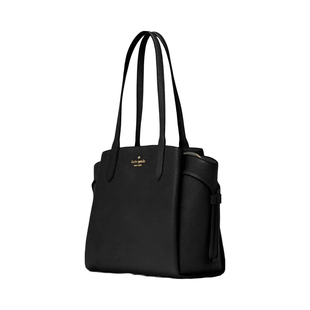 Kate Spade Dumpling Medium Tote Black - HypeFly India View 4
