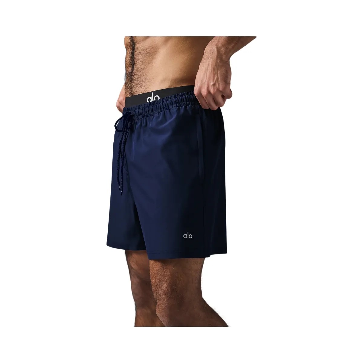 Alo Men's 7" Circuit Short - Navy - HypeFly India View 2