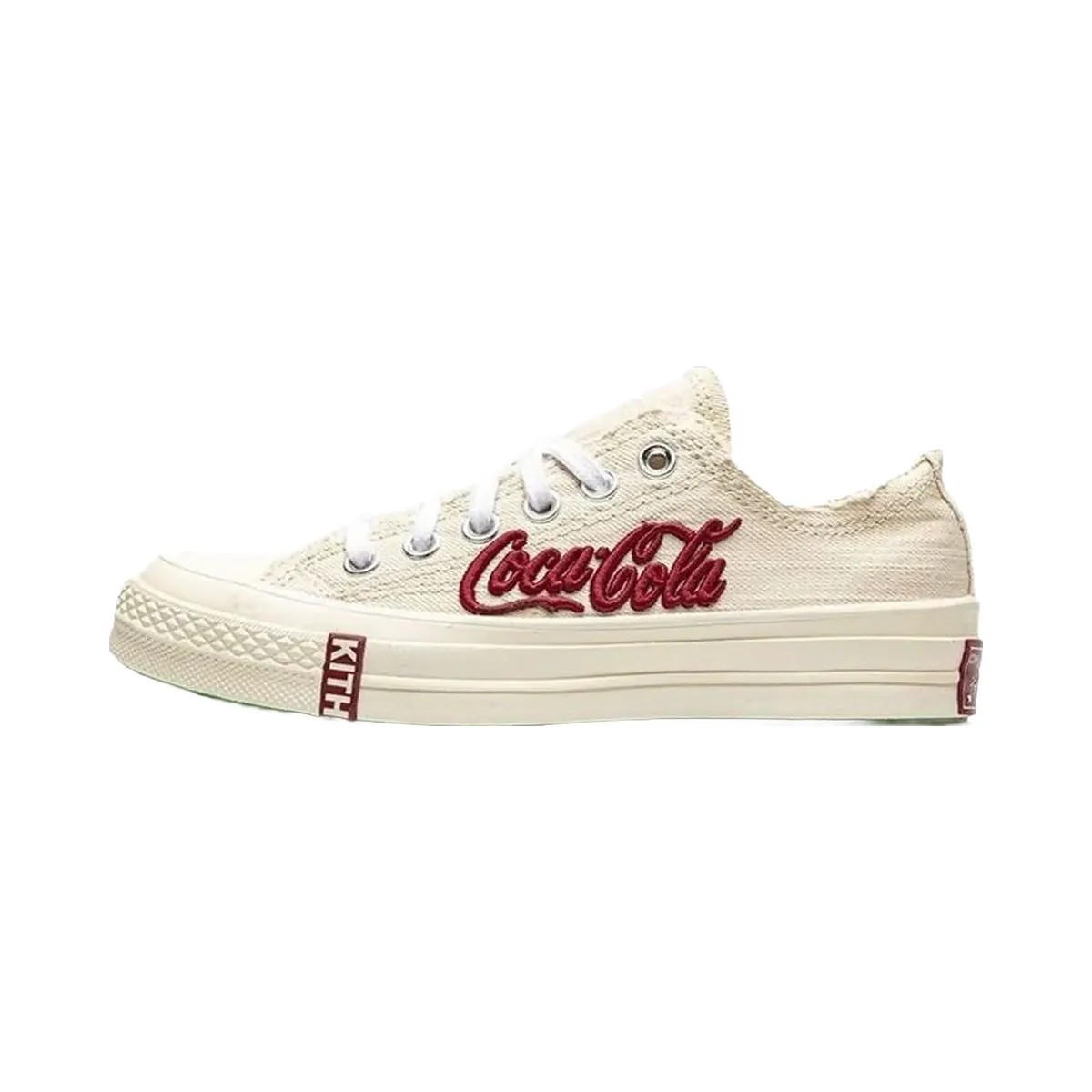 Converse Chuck Taylor All Star 70 Ox Kith X Coca Cola White - HypeFly India View 2