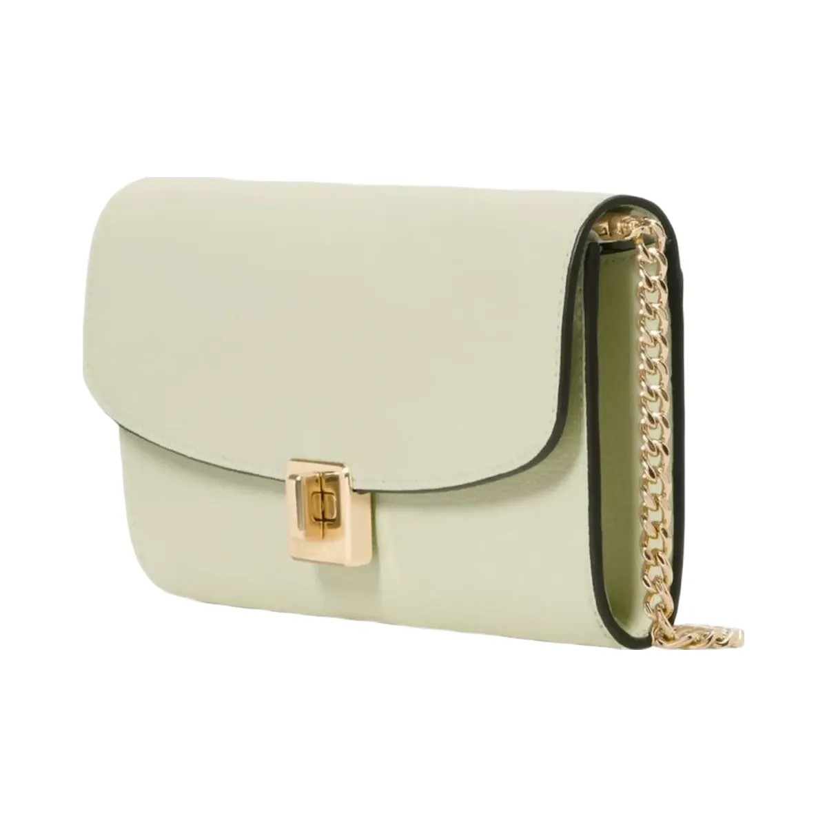 Kate Spade Phoebe Turnlock Wallet on chain Sage Bundle - HypeFly India View 3
