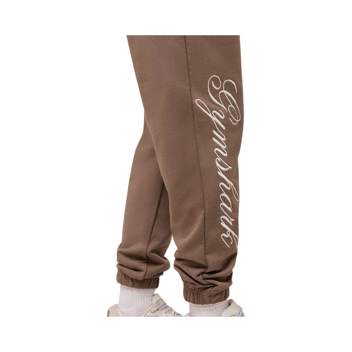 Gymshark All Seasons Graphic Jogger - Soft Brown - HypeFly India View 6