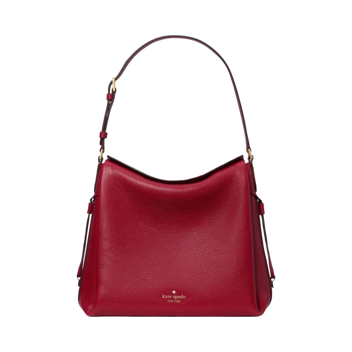 Kate Spade Dumpling Large Shoulder Bag Red Jam - HypeFly India View 1