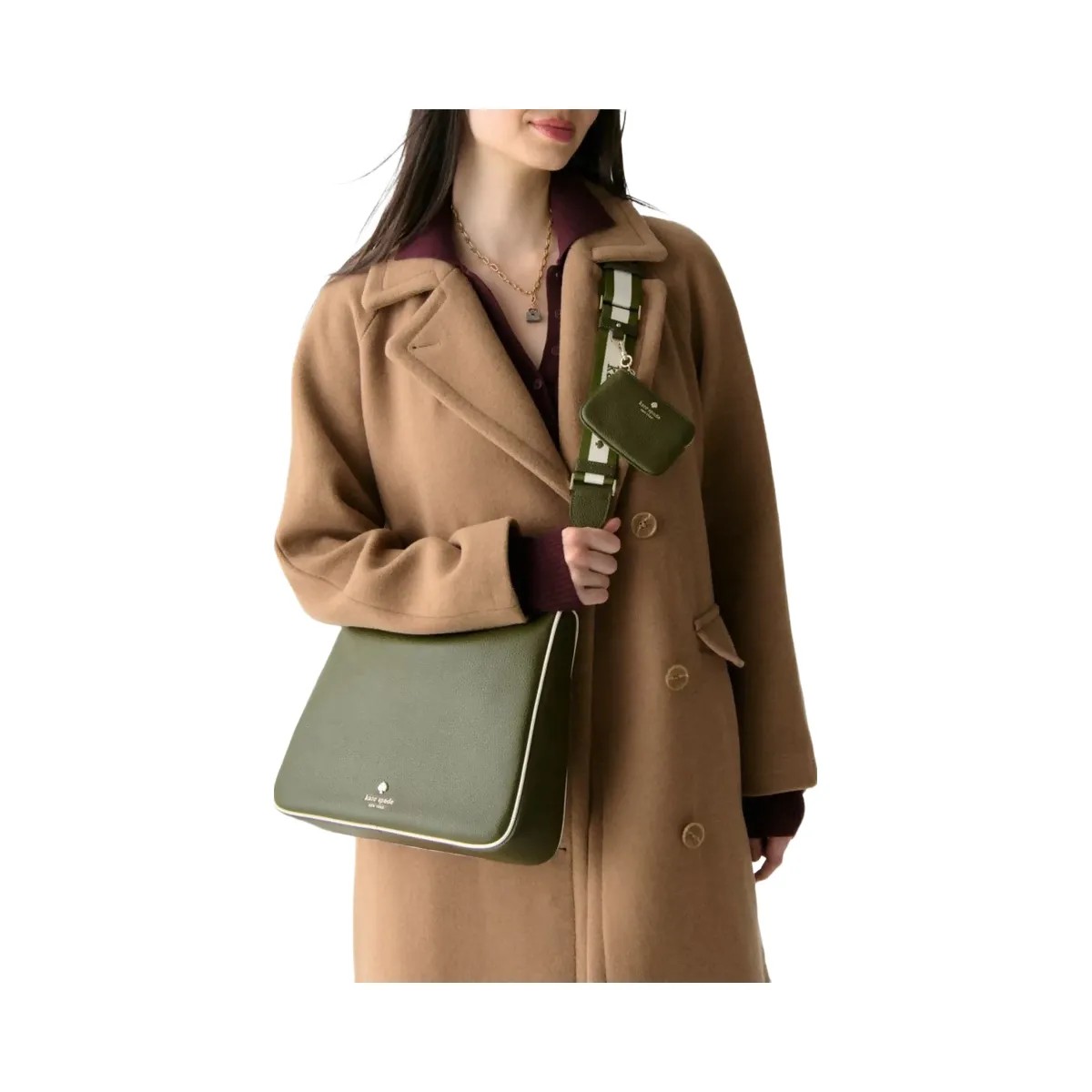 Kate Spade Emma Large Crossbody Enchanted Green Multi - HypeFly India View 2