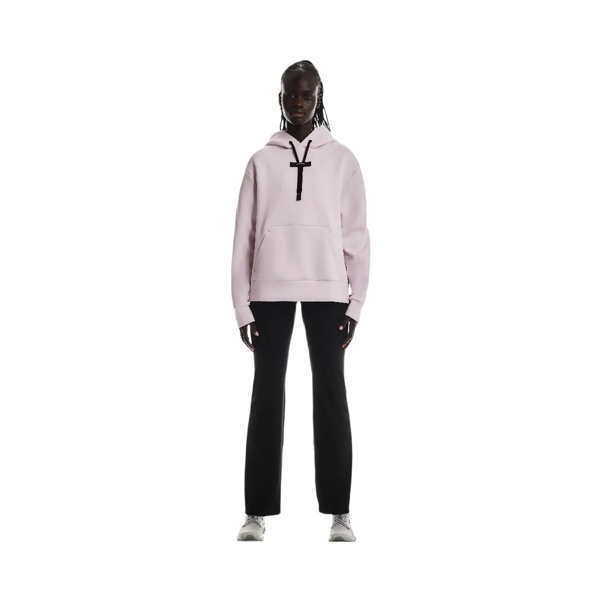 On Focus Tech Hoodie Orchid  - HypeFly India View 6