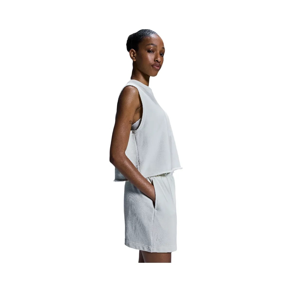 On Open Club Shorts White - HypeFly India View 3
