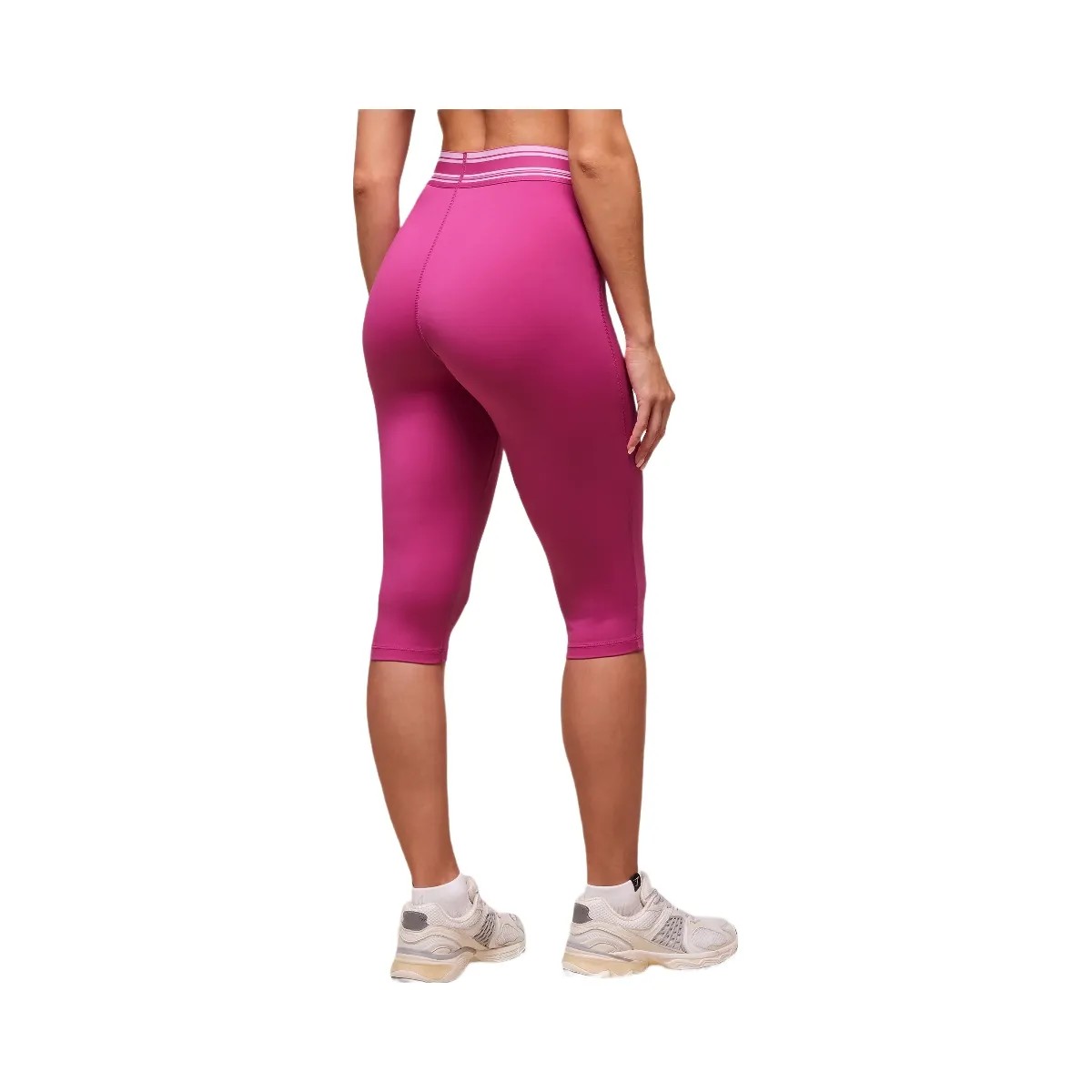 Gymshark Retro Capri Leggings - Winning Pink - HypeFly India View 2