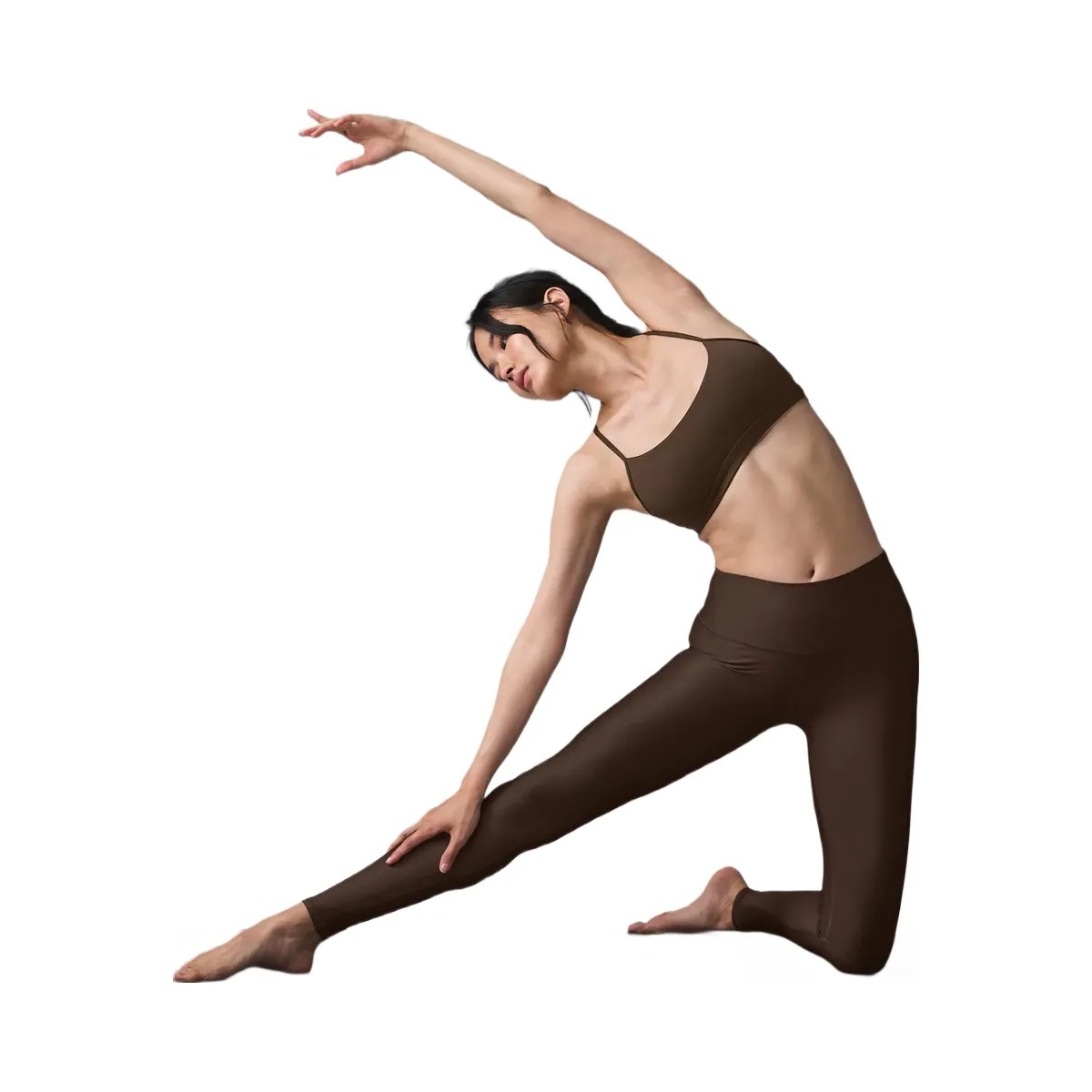 Alo Women's High-Waist Airlift Legging - Espresso - HypeFly India View 4