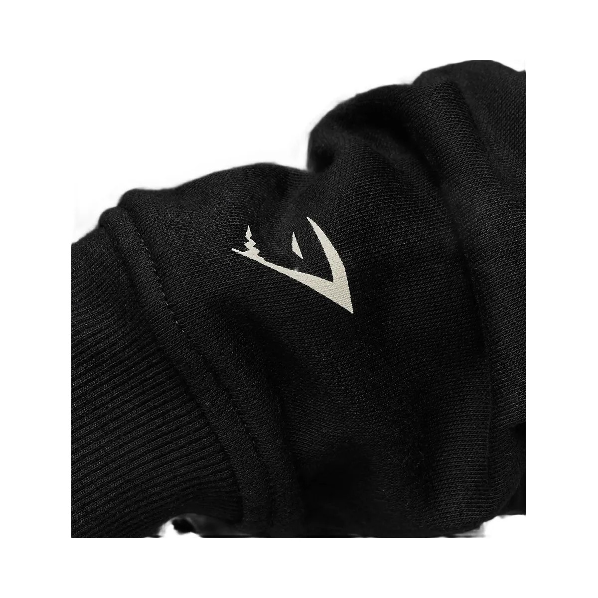 Gymshark Lifting Club Graphic Oversized Hoodie - Black/Soft White - HypeFly India View 5